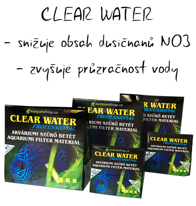 snížení dusičnanů NO3 a křišťálově průzračná čistá voda